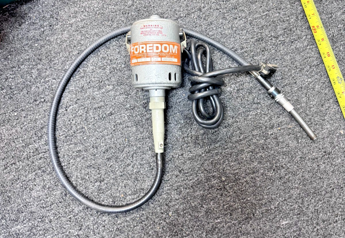 FOREDOM SERIES R, VOLTS 110 AC, AMPS 1.0, 14,000 RPM, USA, UNTESTED
