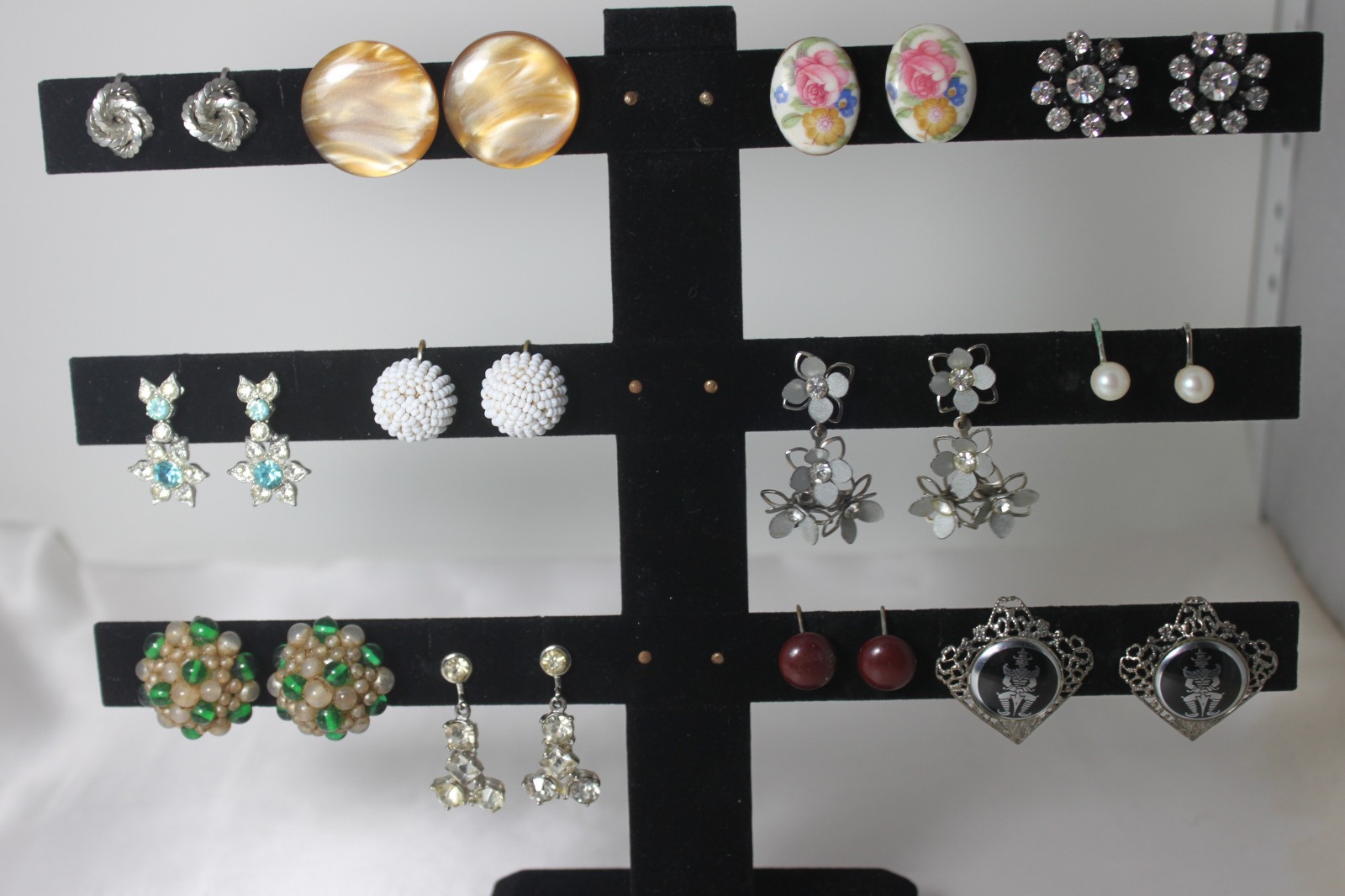 Vintage Earrings Lot Screw Back Variety FINAL SALE!!