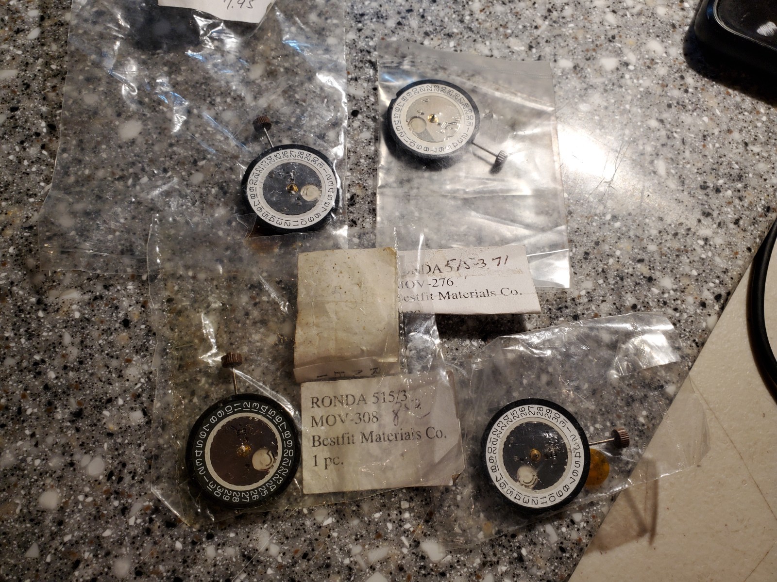 😎🔥🕒Ronda 515/3 Quartz Watch Movement 308 , Swiss Parts 🕔🔥🕒😎