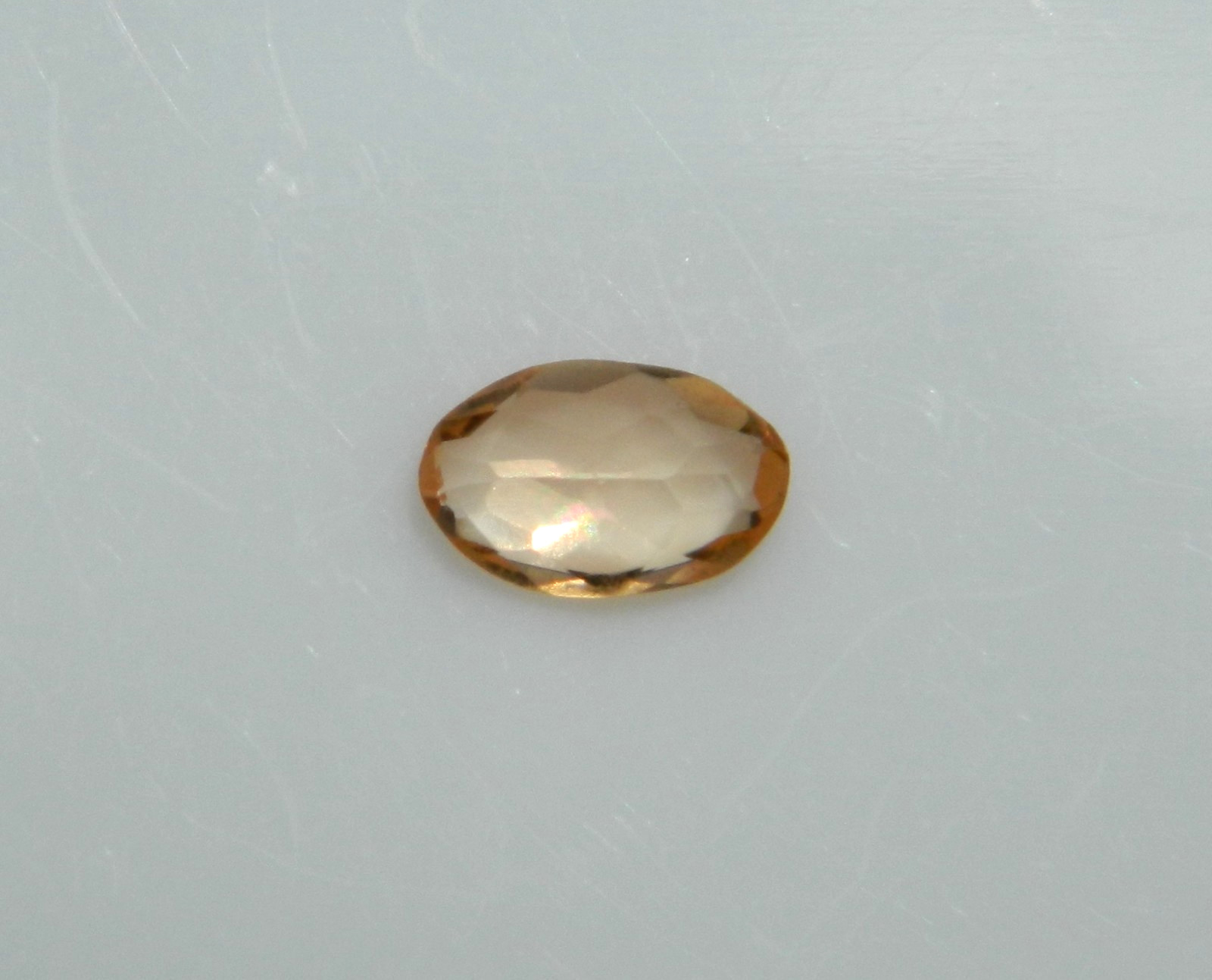 Imperial Topaz 0.36 Ct IF Oval Cut Golden Yellow Natural Brazil Gem – I236