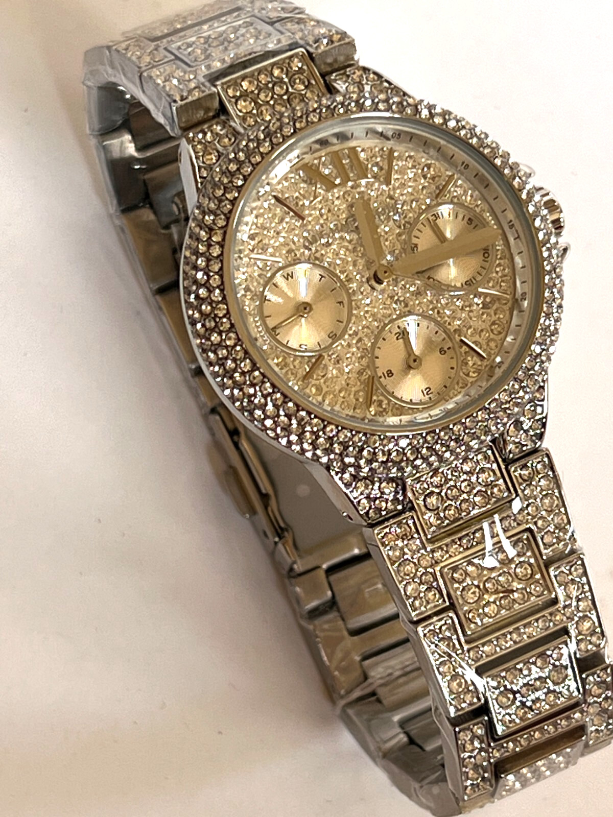 MICHAEL KORS MK6996 Mini Camille Pavé Silver-Tone Ladies Watch BNWT GiftBox $450