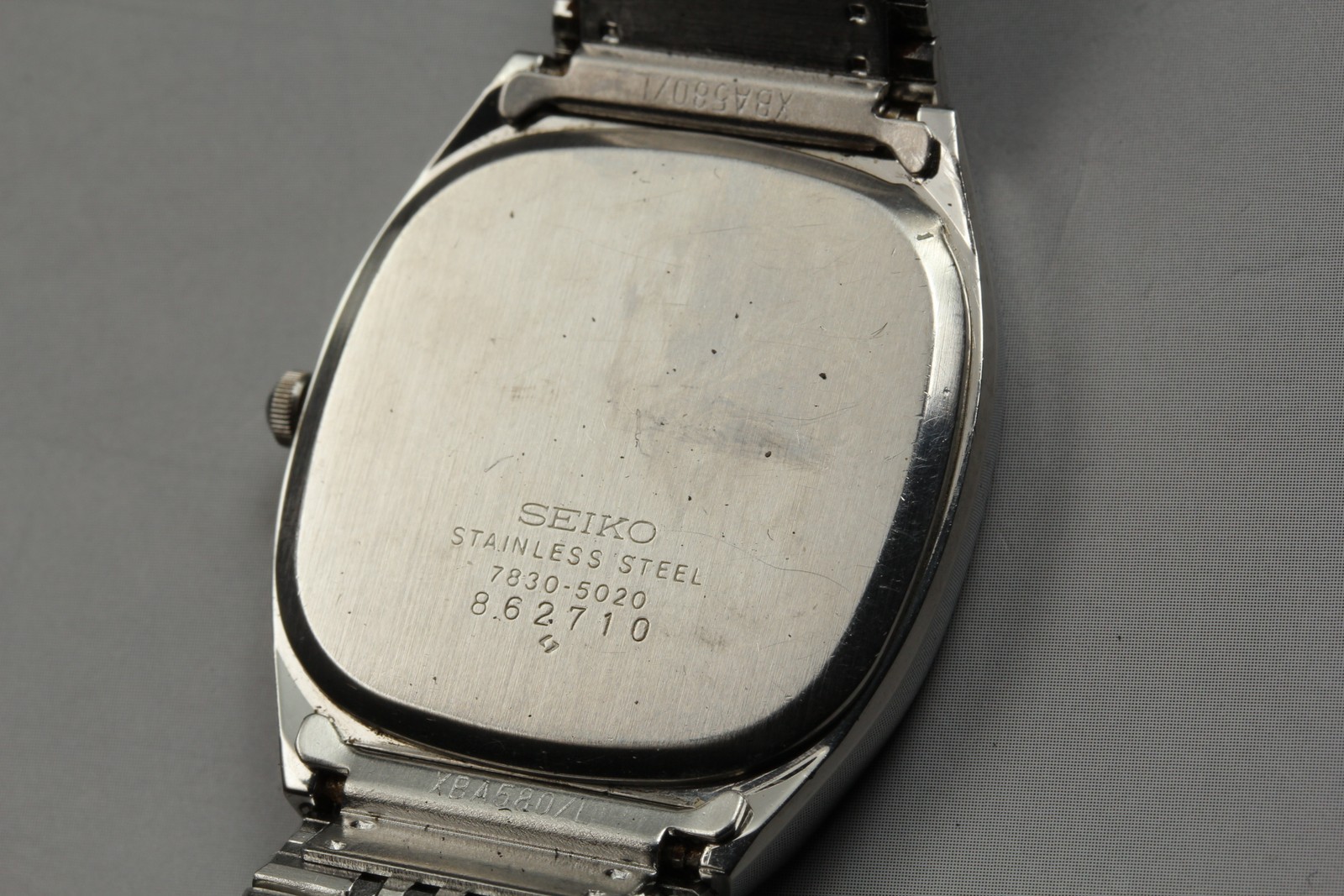 Vintage 1988 [Exc+5] Seiko Chariot 7830-5020 Silver Tank 32mm Quartz Men’s Watch