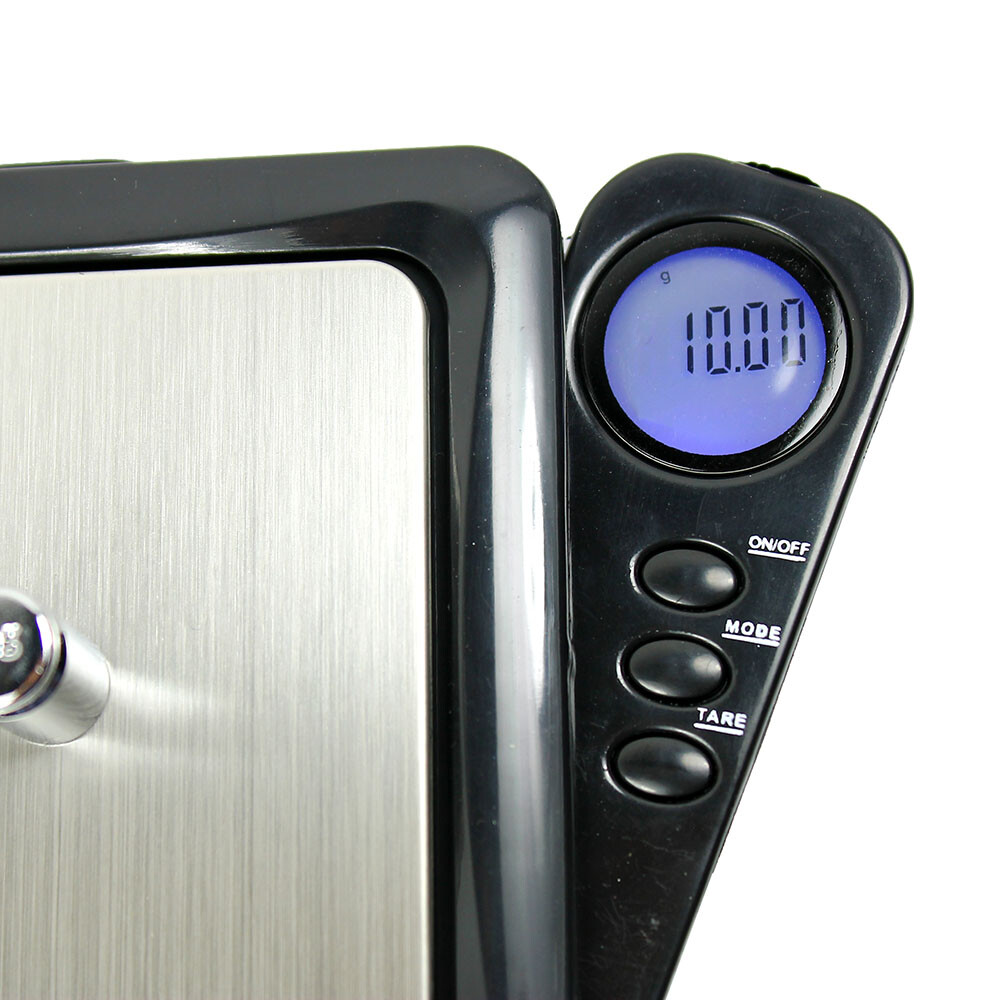 100g x 0.01 DBS-100 Precision Digital Pocket Scale with Calibration Weights