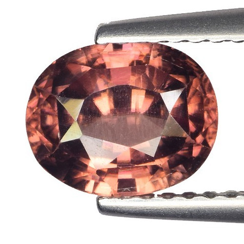 2.56Cts CLEAN NATURAL UNHEATED BROWN ZIRCON OVAL CUT GOOD LUSTER GEMSTONES M525
