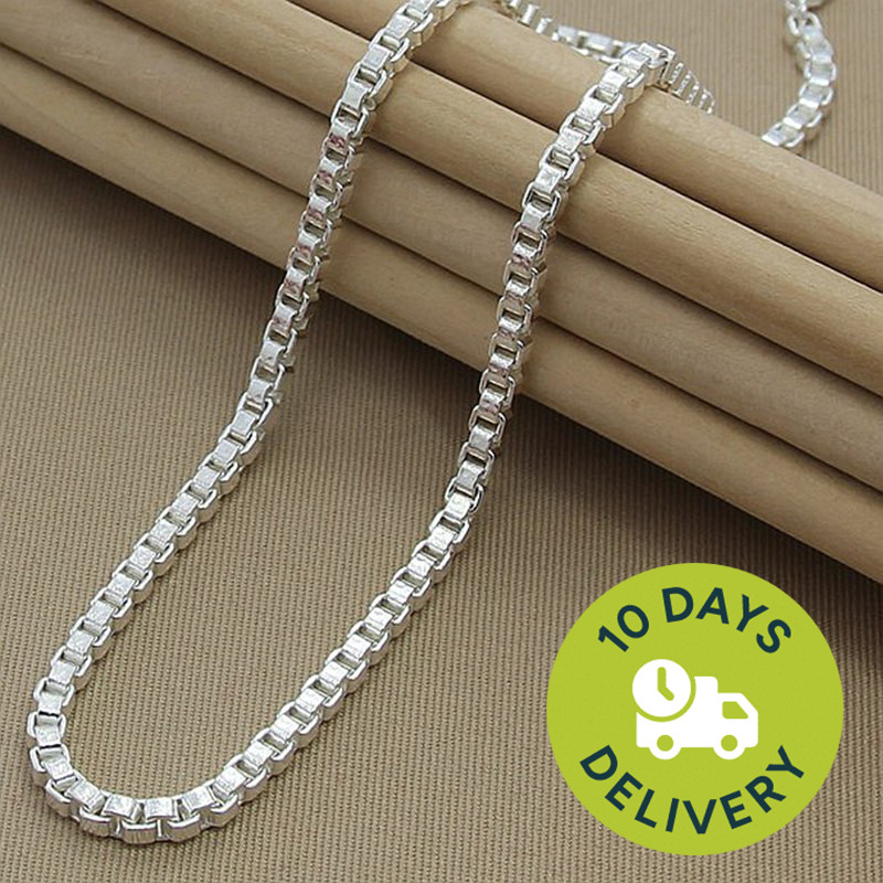 Cadena De Plata 925 Para Hombre TU PUEDES Lucir Elegante Y Atractivo
