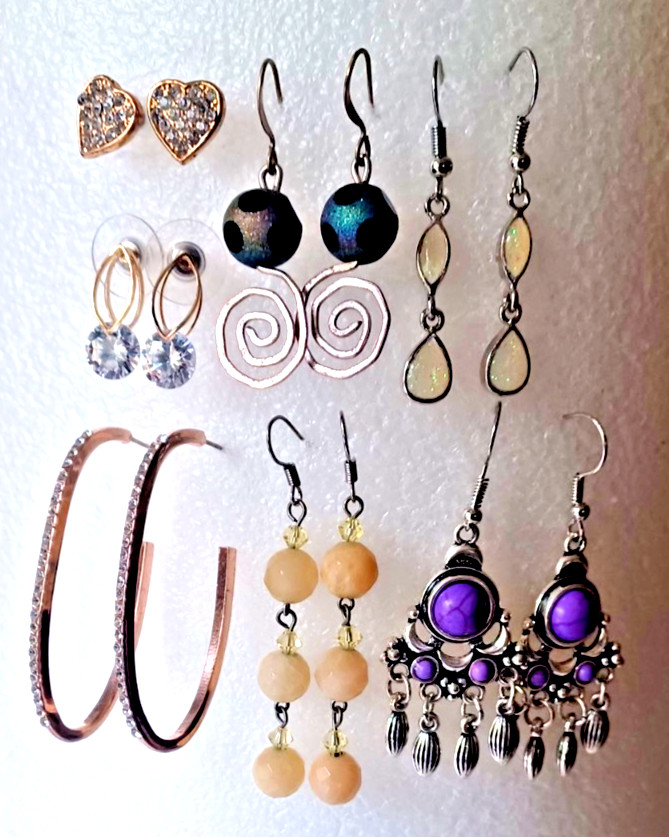 46-piece jewelry mixed lot SEREFINA/LOFT/18K GE/925/JJ/ANNE KLEIN/MARK JACOBS+