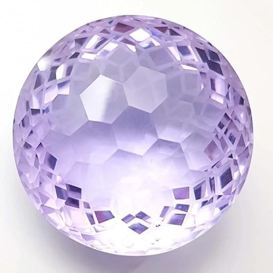 95.55 CT Purple-Pink Color Kunzite Round Cut Loose Gemstone Faceted