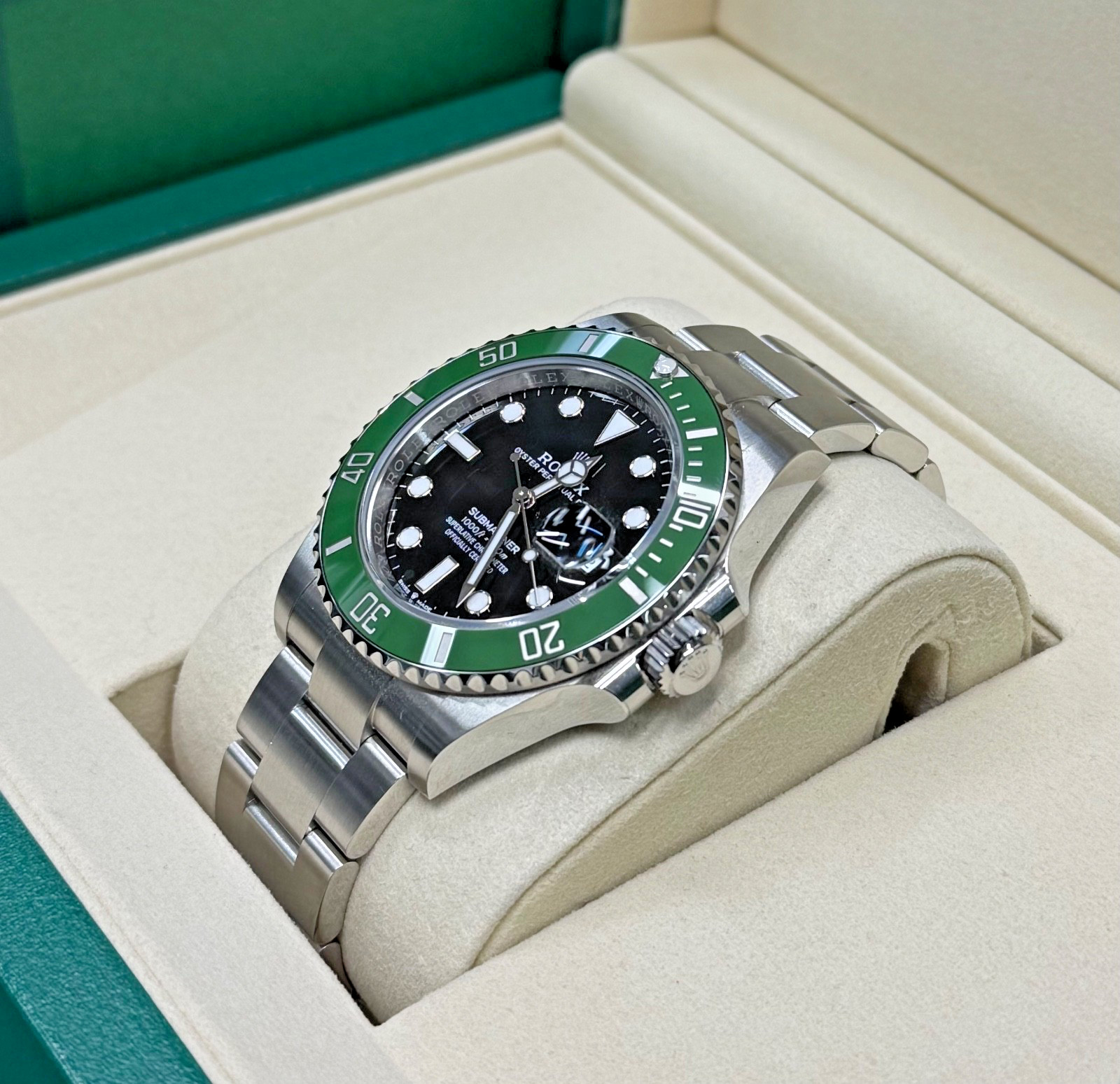 Rolex Submariner Starbucks Oyster Bracelet 126610LV Complete with 2025 Papers