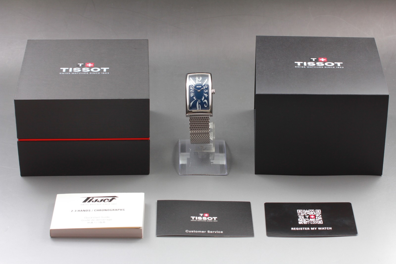 *Brand New* Japan Model Tissot Heritage T117509A Blue Banana Quartz Men’s Watch