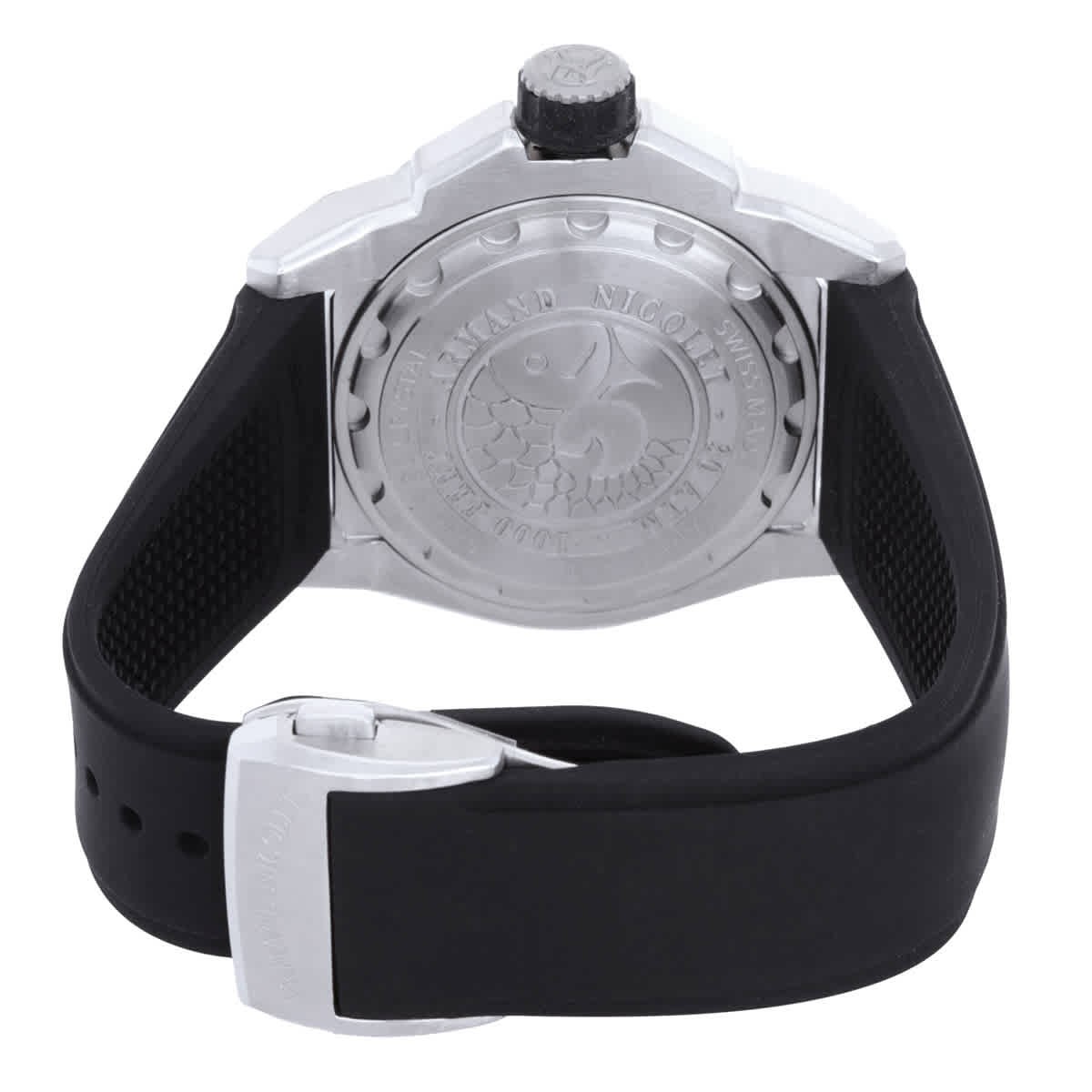Armand Nicolet JSH Automatic Black Dial Men’s Watch A480PGN-NO-GG4710N