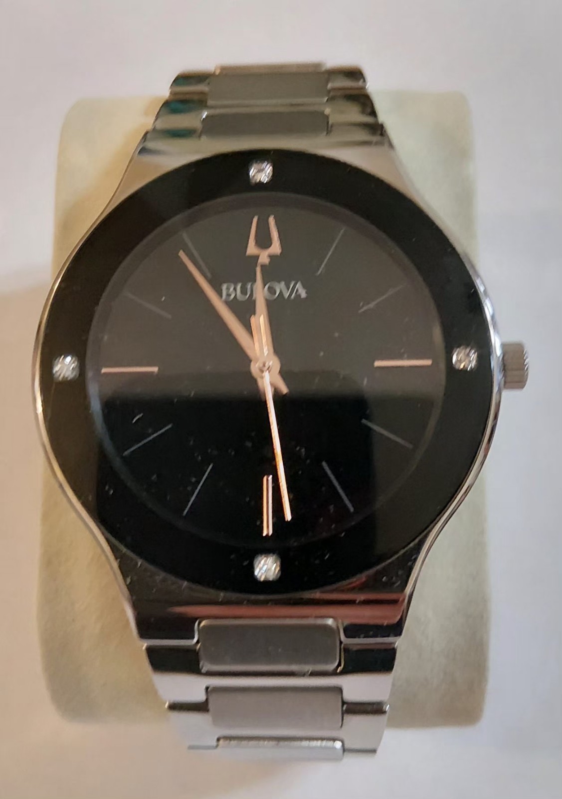 BULOVA Millennia 43 mm Stainless steel case and bracelet Quartz