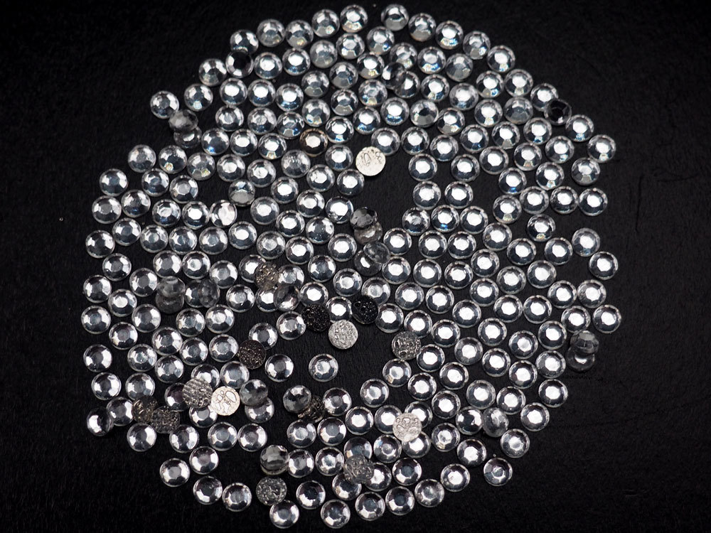 1440 Preciosa Czech Glass ChatonRose Stones ss10 clear Crystal Ironon,10ss,2.8mm