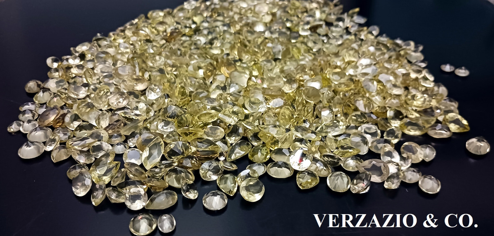 25+ CARAT YELLOW QUARTZ GEM LOOSE GEMSTONE MIXED LOT NATURAL LOOSE GEMSTONES GEM