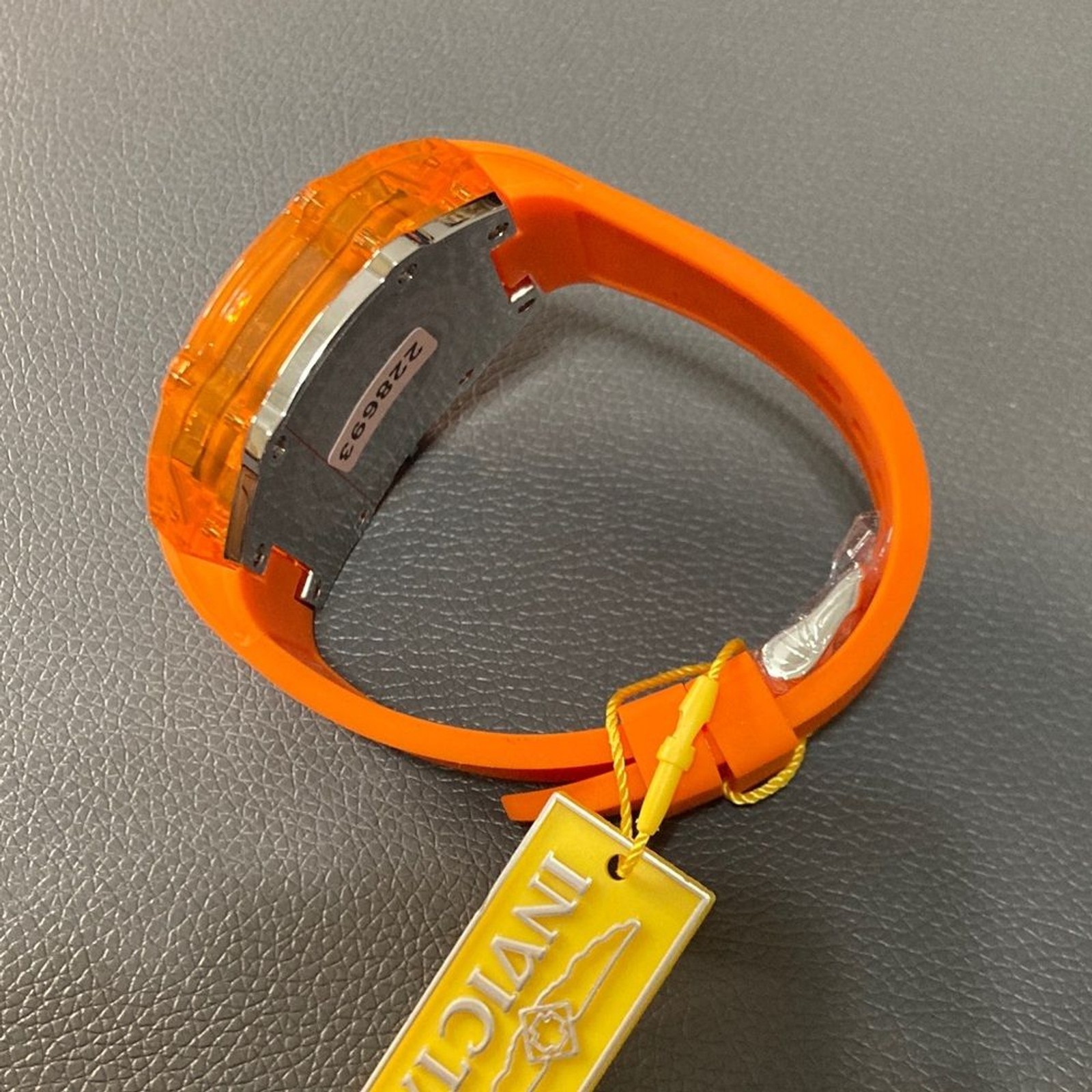 Invicta Racing Cyclone Men’s Watch – 48.5mm, Orange (48446)