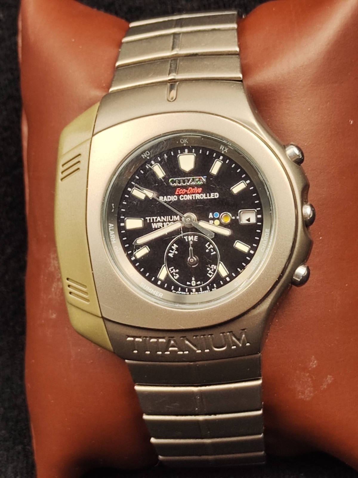 Citizen Eco-Drive 9415-H02004 TA Vintage Titanium Radio-Controlled Men’s Watch