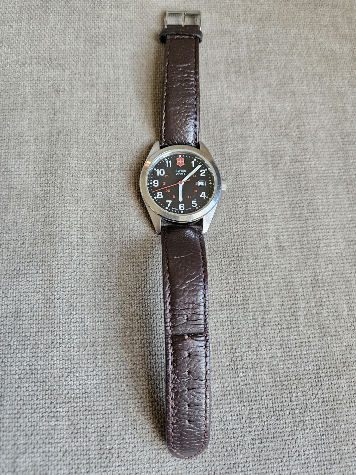 Victorinox Garrison Collection 241083 40mm Silver Stainless Steel