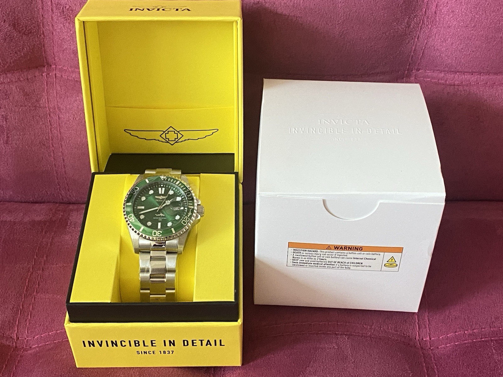 NEW Invicta Pro Diver Currentwave Men’s Watch 43mm Steel (30020) Brand New
