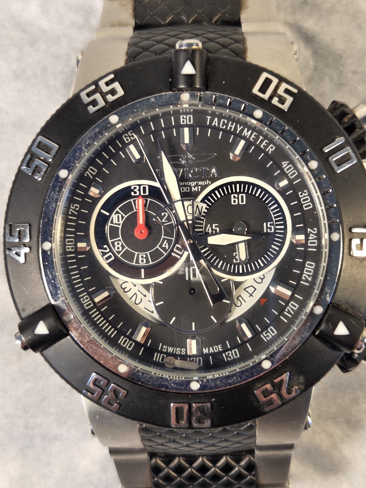 INVICTA SUBAQUA NOMA III CHRONOGRAPH Men’s Watch Model 4696 Swiss 500M Stainless