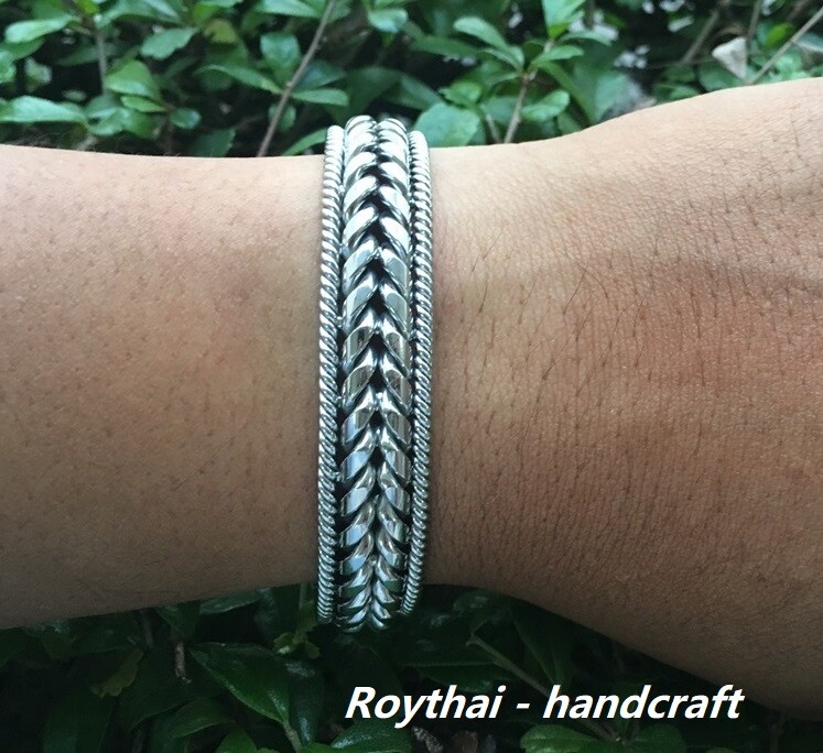 Bracelets Bangle Handmade Stainless Steel welding wire Silver Color #3