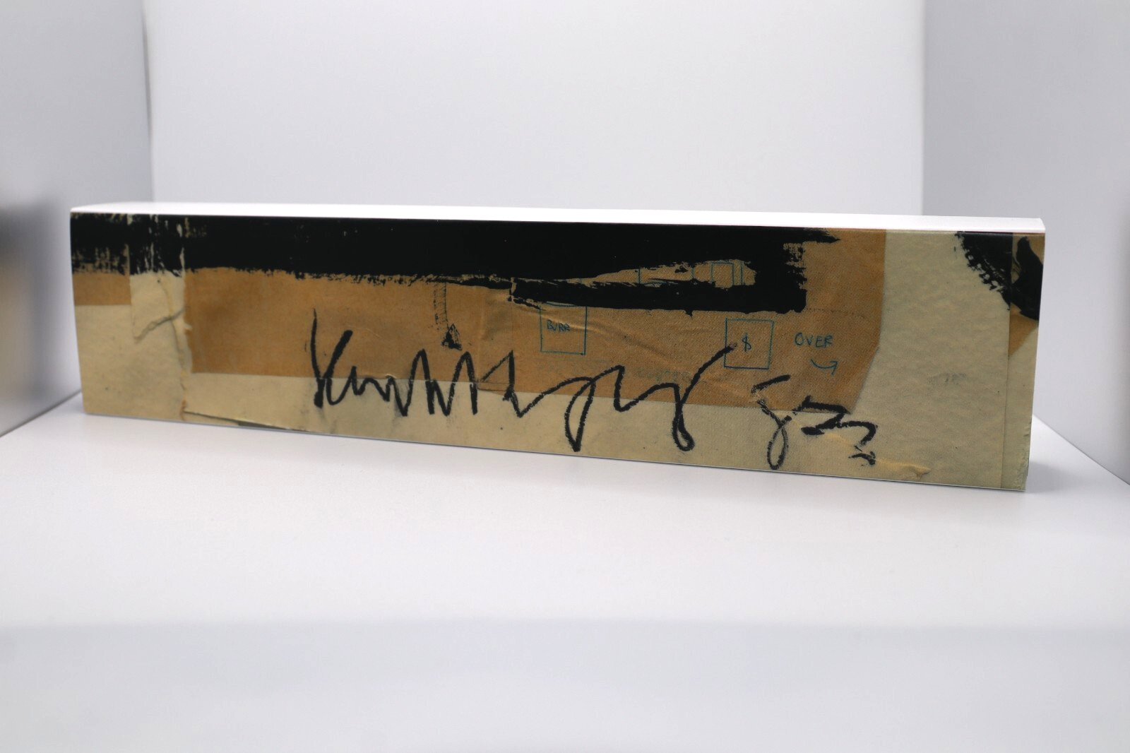 New Swiss Made Swatch UNTITLED BY JEAN-MICHEL BASQUIAT SUOZ355 ART 41MM ART Work