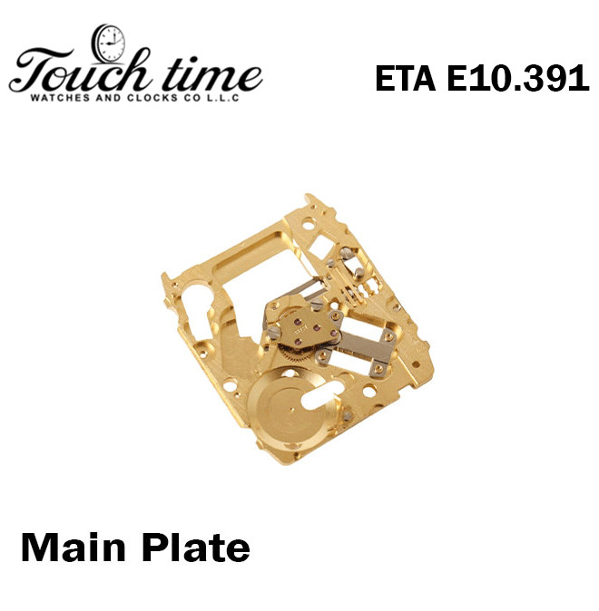 Main Plate For Movement ETA E10.391-Swiss Made-Part Number:100