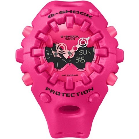 new CASIO G-Shock GA V01 4AJF NEW BIG CASE BASIC pink 20 ATM water resistant 10
