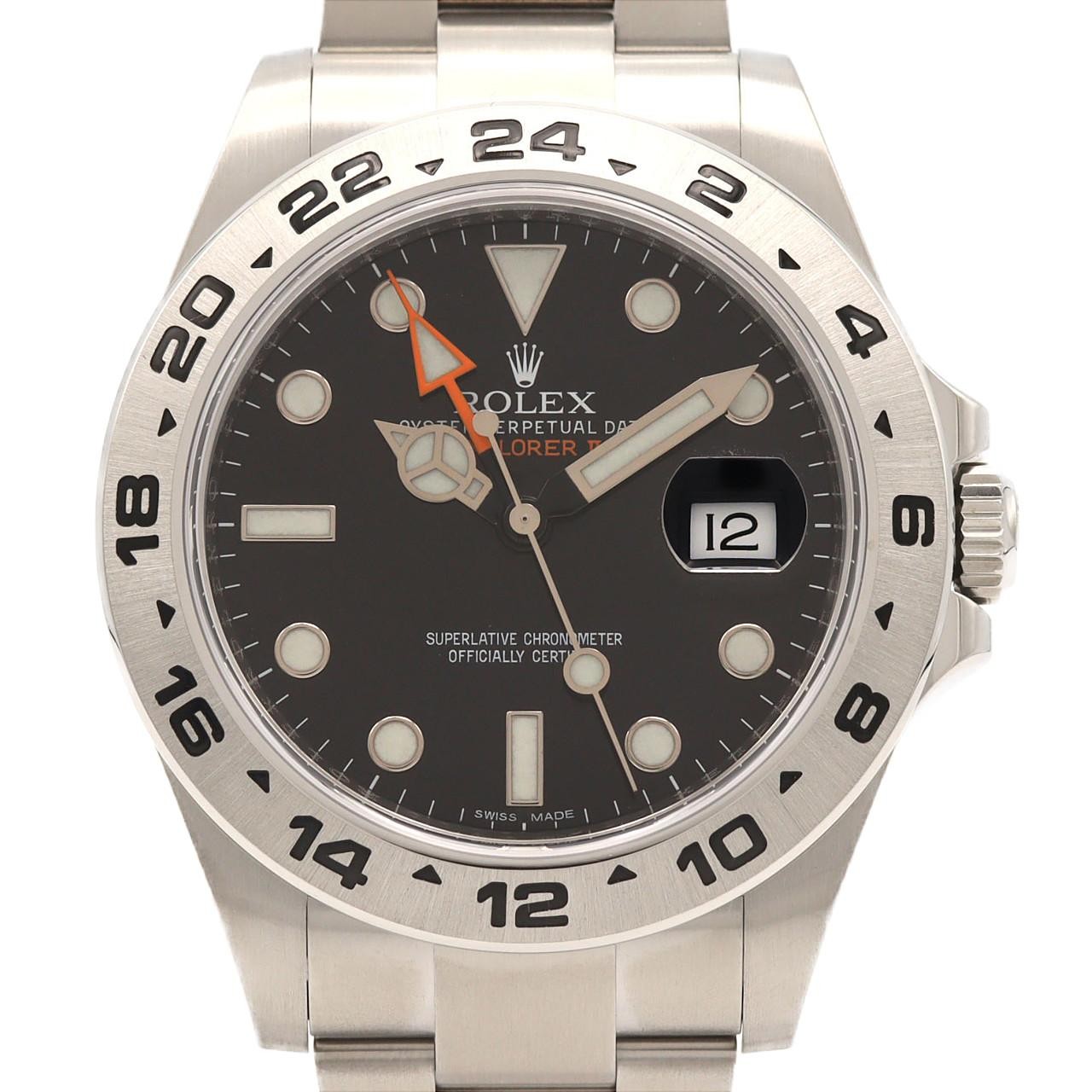 Authentic Rolex Explorer II 216570 Stainless Steel Mechanical Automatic Rand…