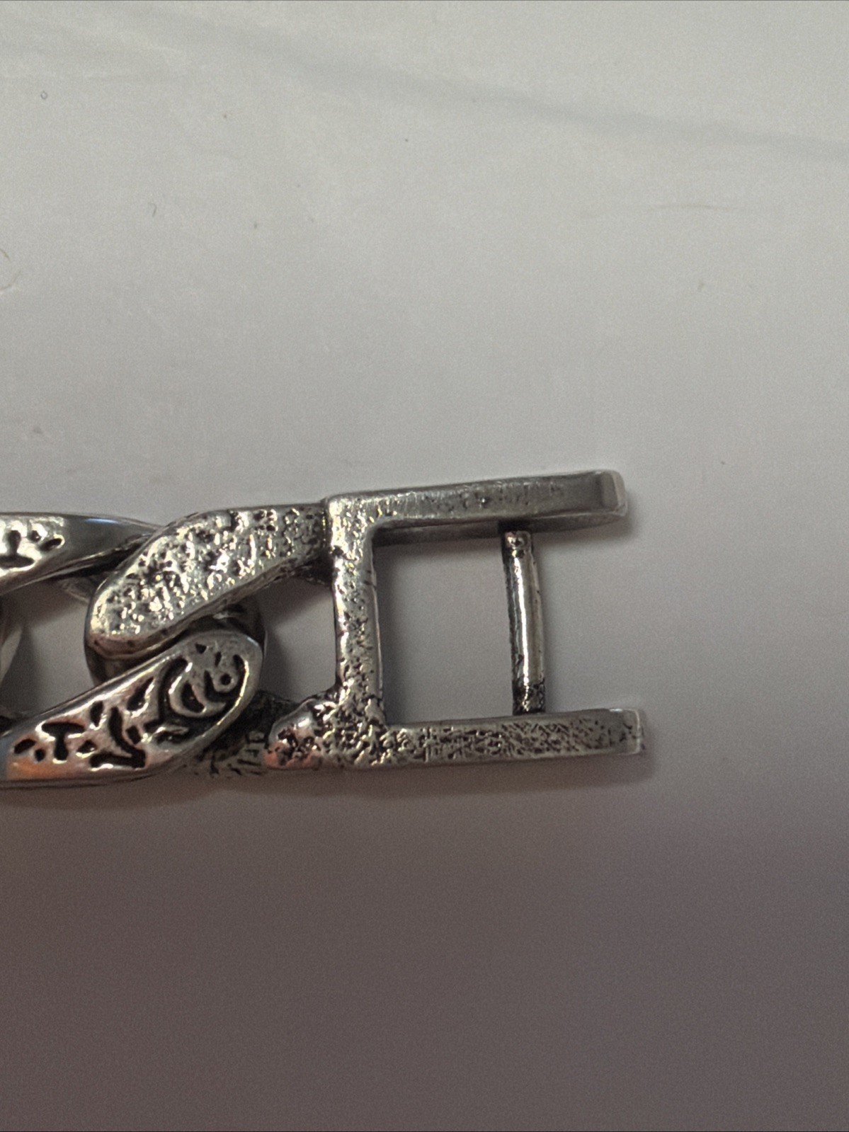 BOCAI Solid S925 Silver Bracelet Pattern Men Women Yiger Tank 20cm