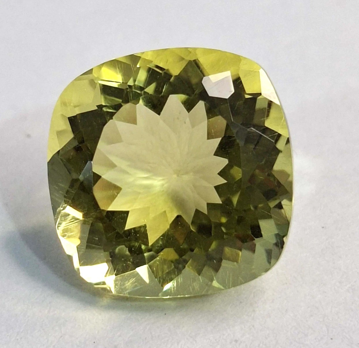 Natural 10-12 Ct Yellow Sapphire Cushion Shape Certified Loose Gemstone