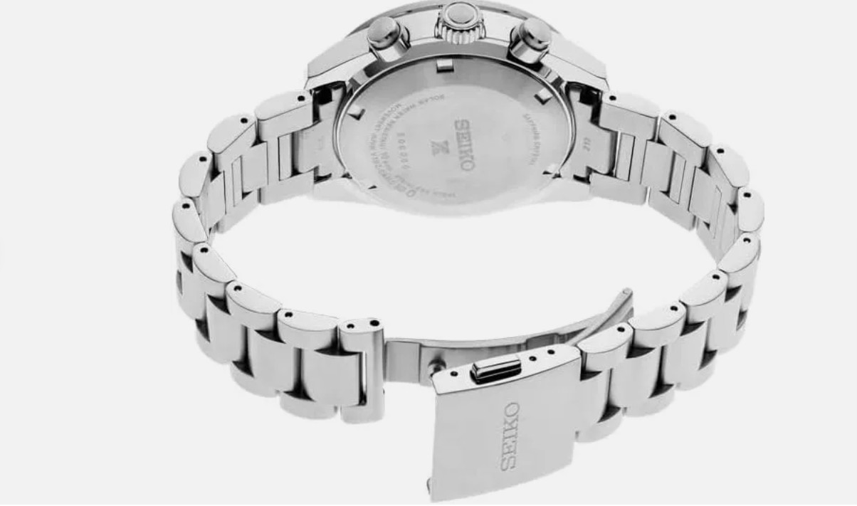 Seiko SSC911 Prospex Speedtimer Solar Chronograph 41.4mm Silver Dial Men’s Watch