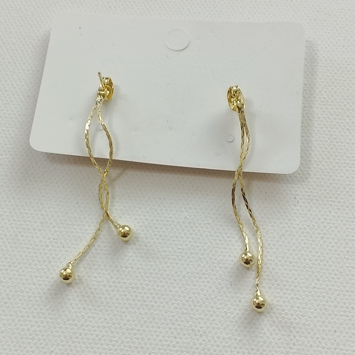 Butterfly Crystal Rhinestone Stud Earrings Dangle Brass Plated One Size