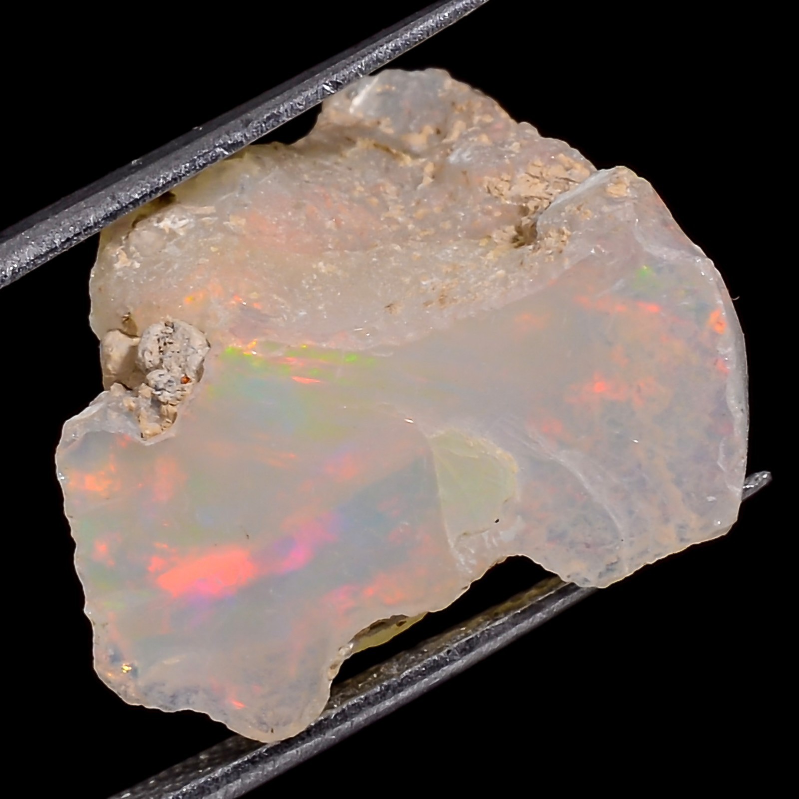 10.95 Cts Genuine Ethiopian Opal Rough Crystals Specimen Rough 11x17x10 mm TP581