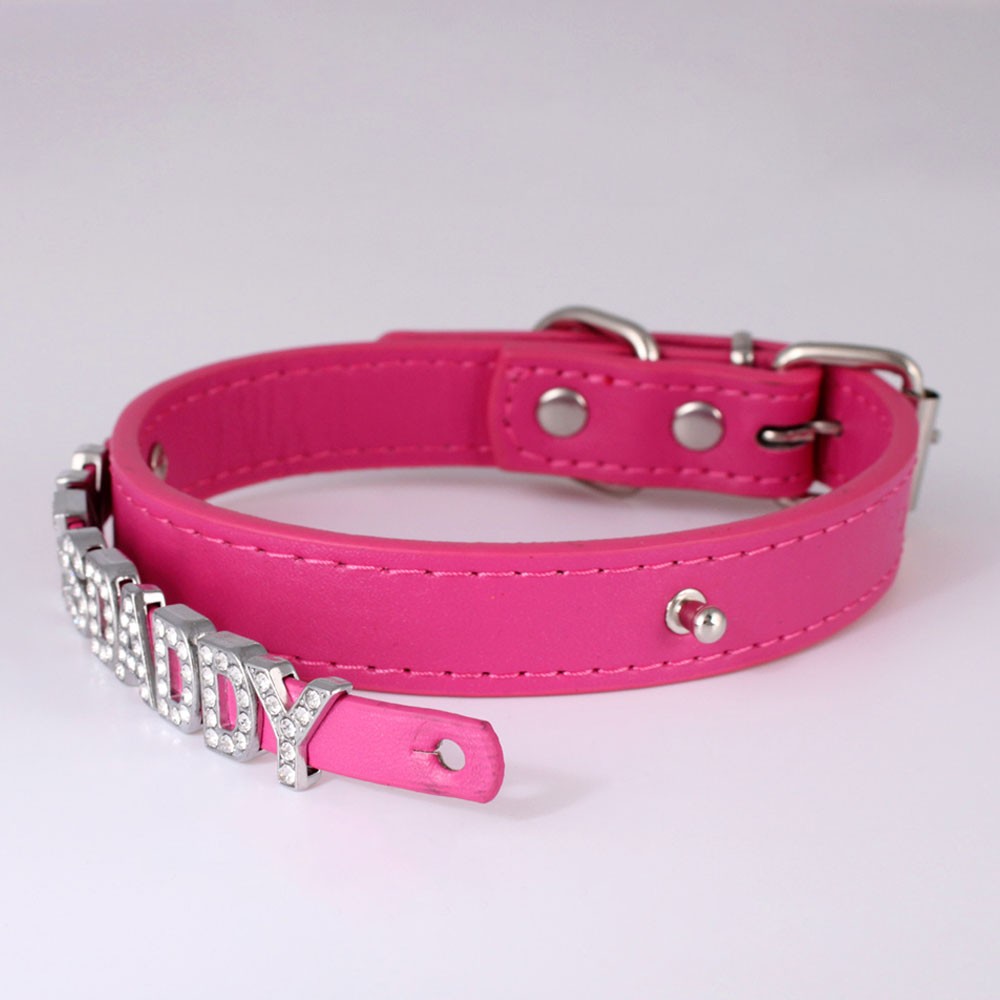 Gothic Wedding Accessories BDSM Collar Punk Choker Necklace Custom Letters Sweet