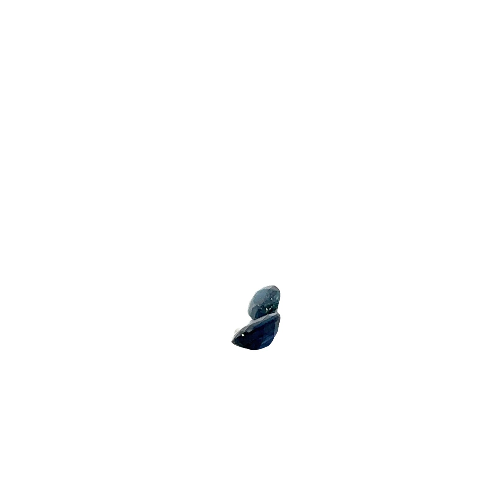 0.36ct Oval Cut Natural Genuine Dark Blue Sapphire Gemstone 5 x 3.5mm