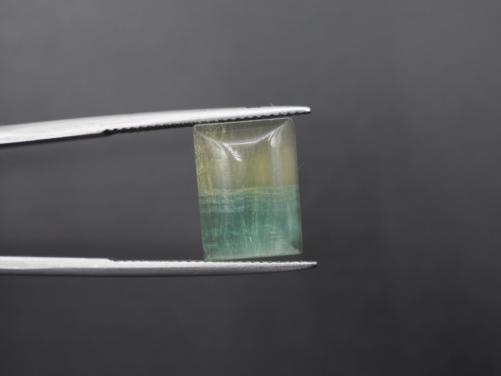 Fluorite Faceted Gemstone 14×10 mm, Approximately 7.71 Carat (GTG-FL-20)