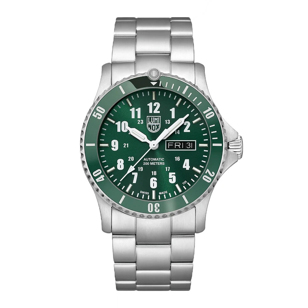 LUMINOX Green 42mm Automatic Sport Timer Dive Men’s Watch XS.0937