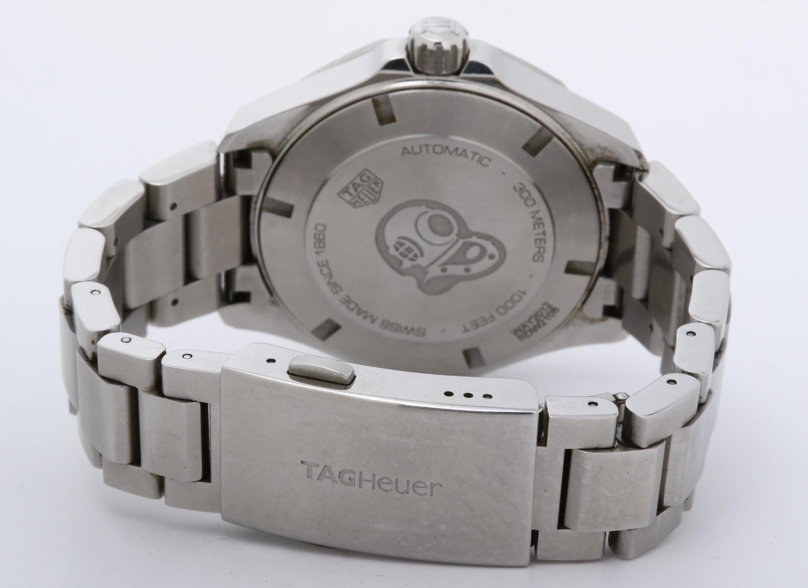 TAG Heuer Aquaracer WAY2012 43mm Blue Dial Automatic Stainless Steel