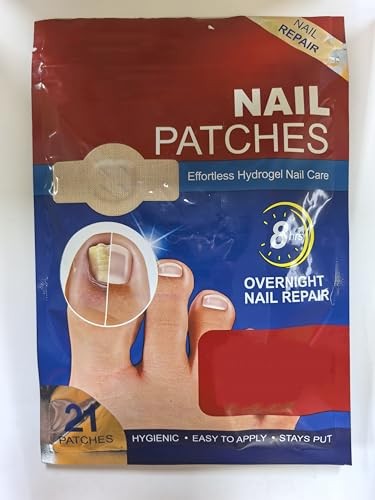 Nail Patches 42 PCS Toenail Treatment Extra Strength 8-Hour Overnight Fast Repai