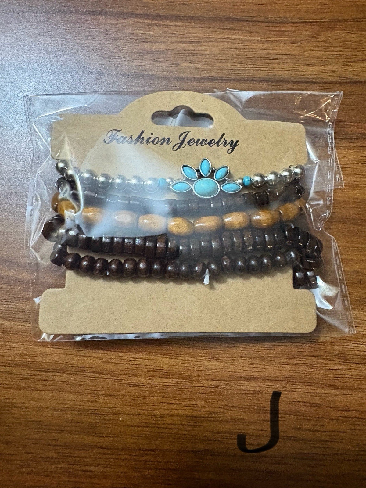 New Bracelet Sets Beaded Multi Color Charms Various Designs Hearts Turquoise