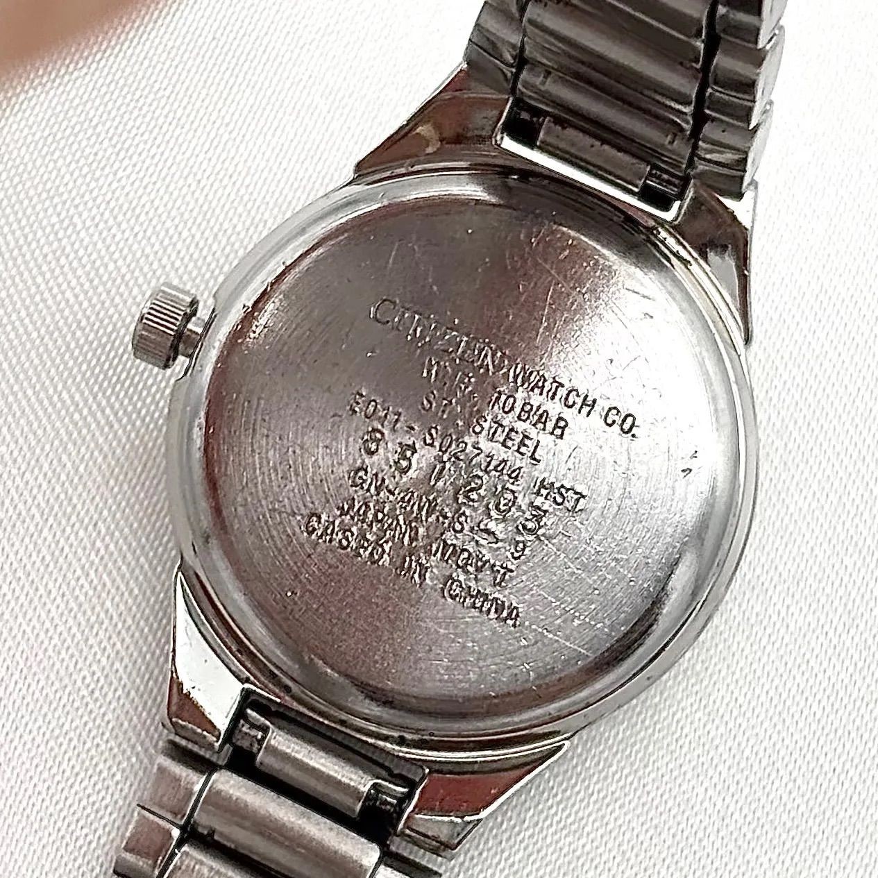 Working item CITIZEN Ladies Quartz Watch E011 S045725 Dark Gray Dial Eco Drive S