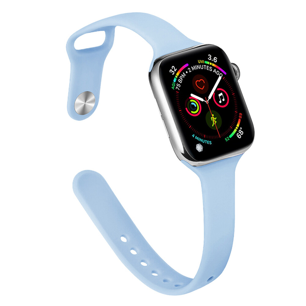 Women Silicone Sport Band for Apple Watch Hermes 10 9 8 7 6 40/44/41/45/42/46mm