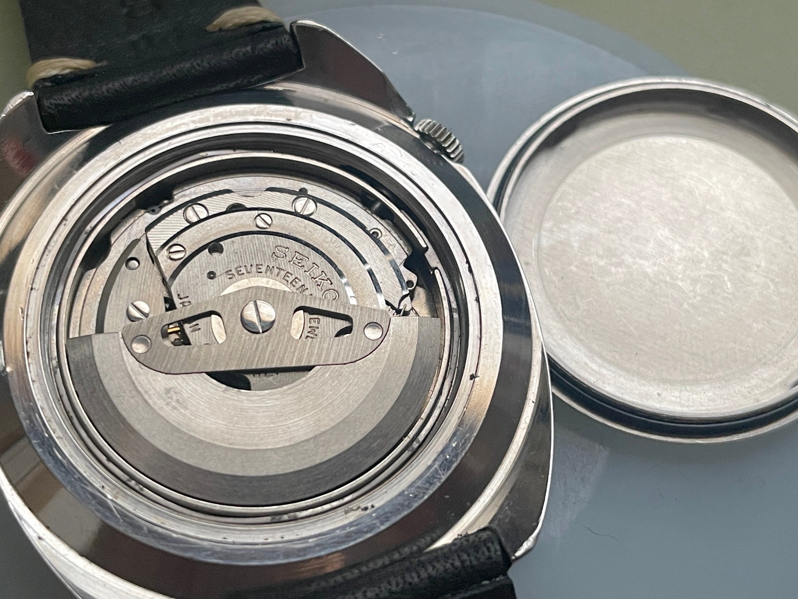 Seiko Navigator Timer vintage Auto GMT watch March 70, great condition, serviced