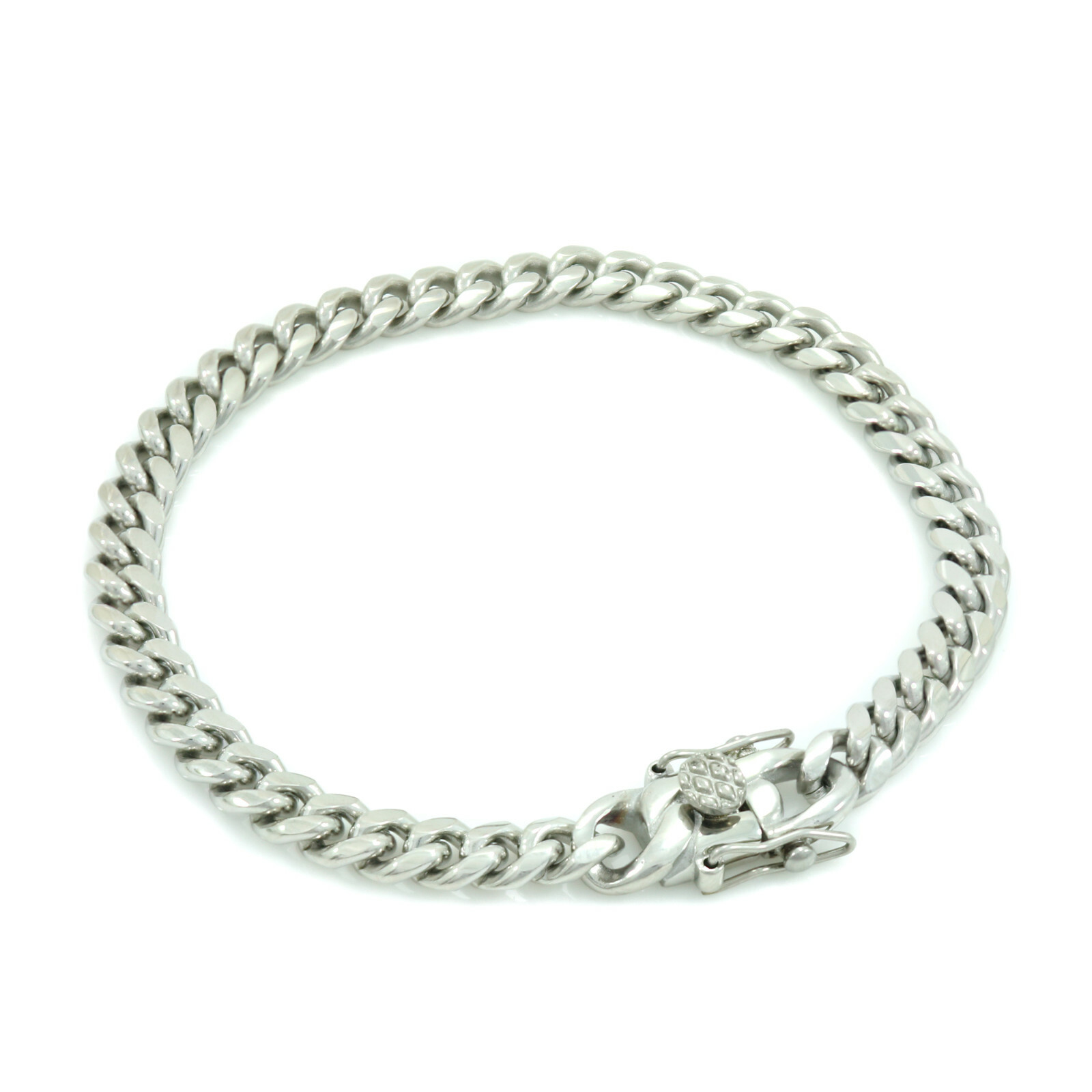 9inch Long Solid Stainless Steel 6mm-18mm Miami Cuban Curb Link Chain Bracelet