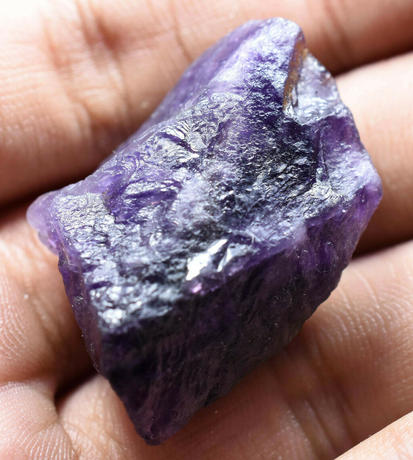 Deep Purple African Amethyst 72.85 Ct Specimen AAA+ Quality Natural Rough