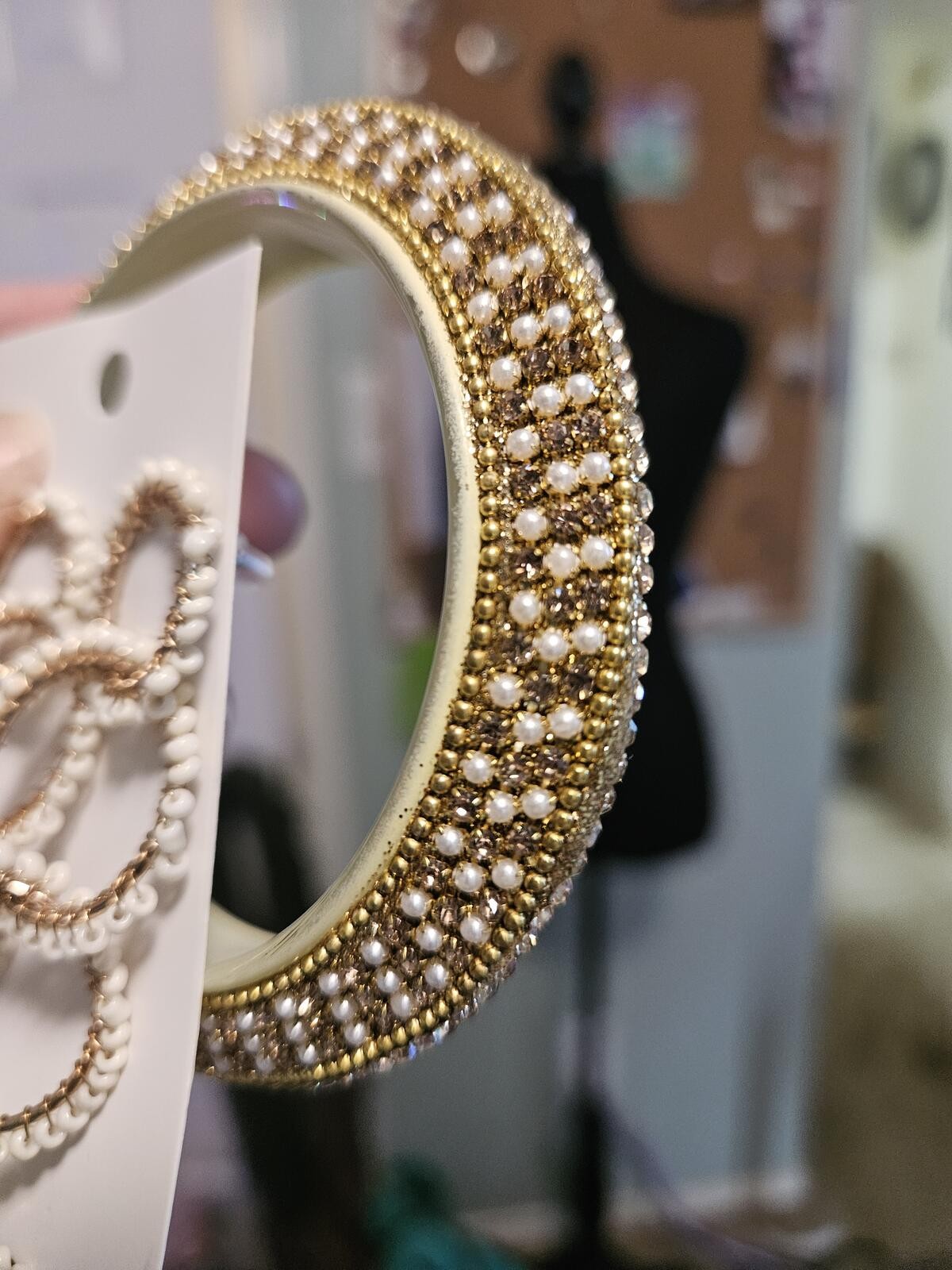 Earrings and bracelet 2 piece set