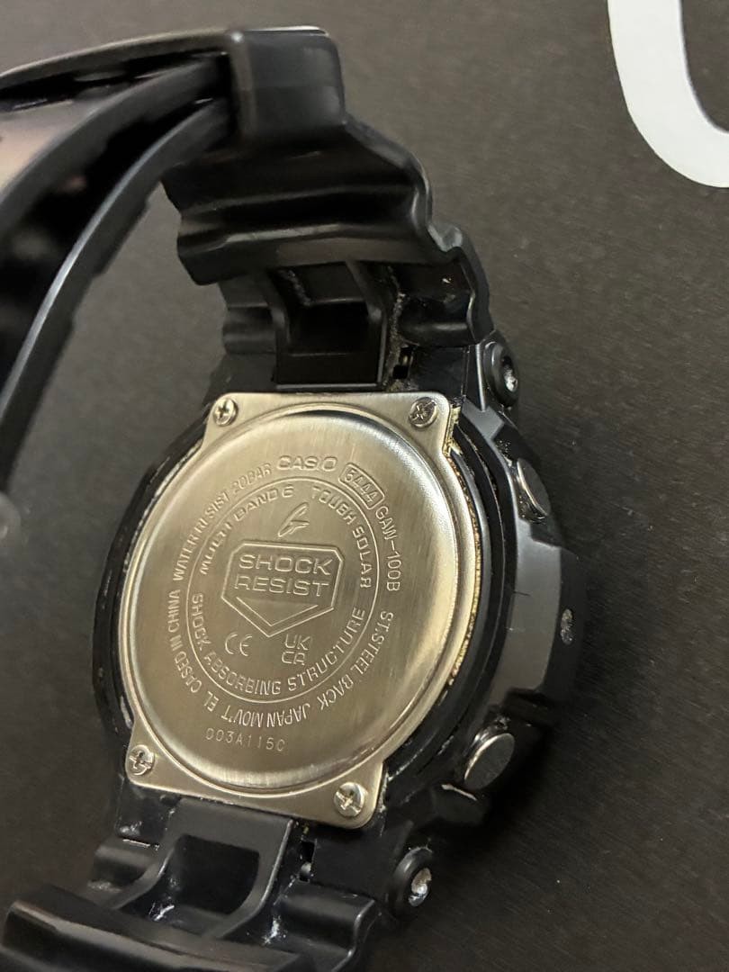 List price: 30,000 yen CASIO G-SHOCK GAW-100B Radio-controlled solar watch Casio