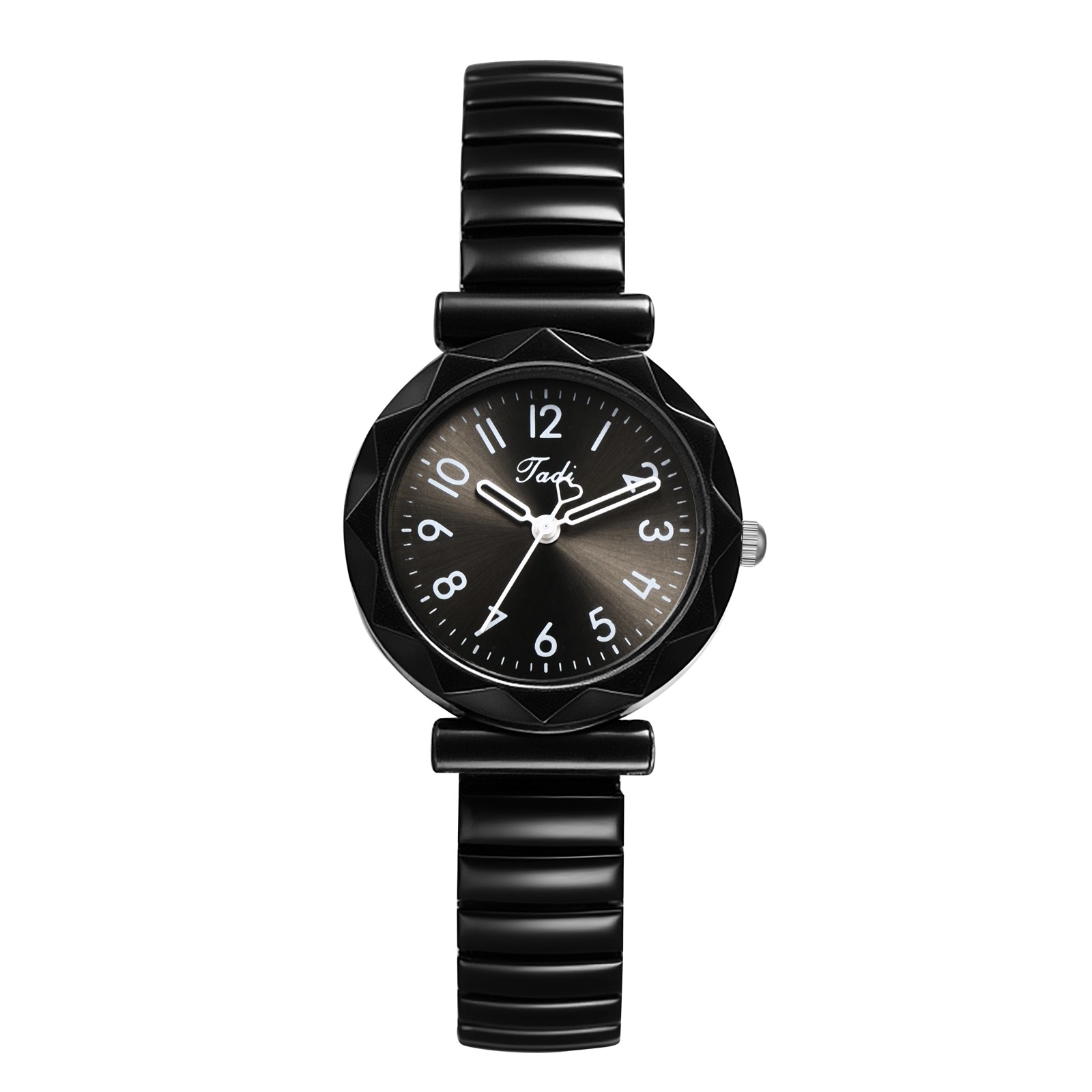 Boy Girl Candy Color Easy Read Stainless Steel Elastic Band Teenager Wrist Watch