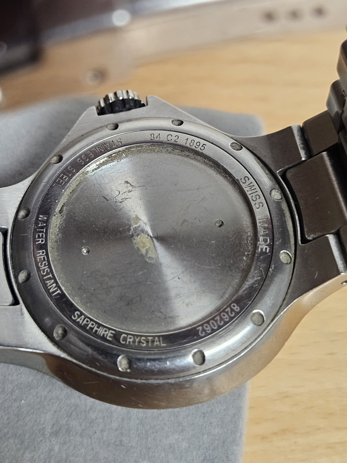 Movado Series 800 Black Dial Watch
