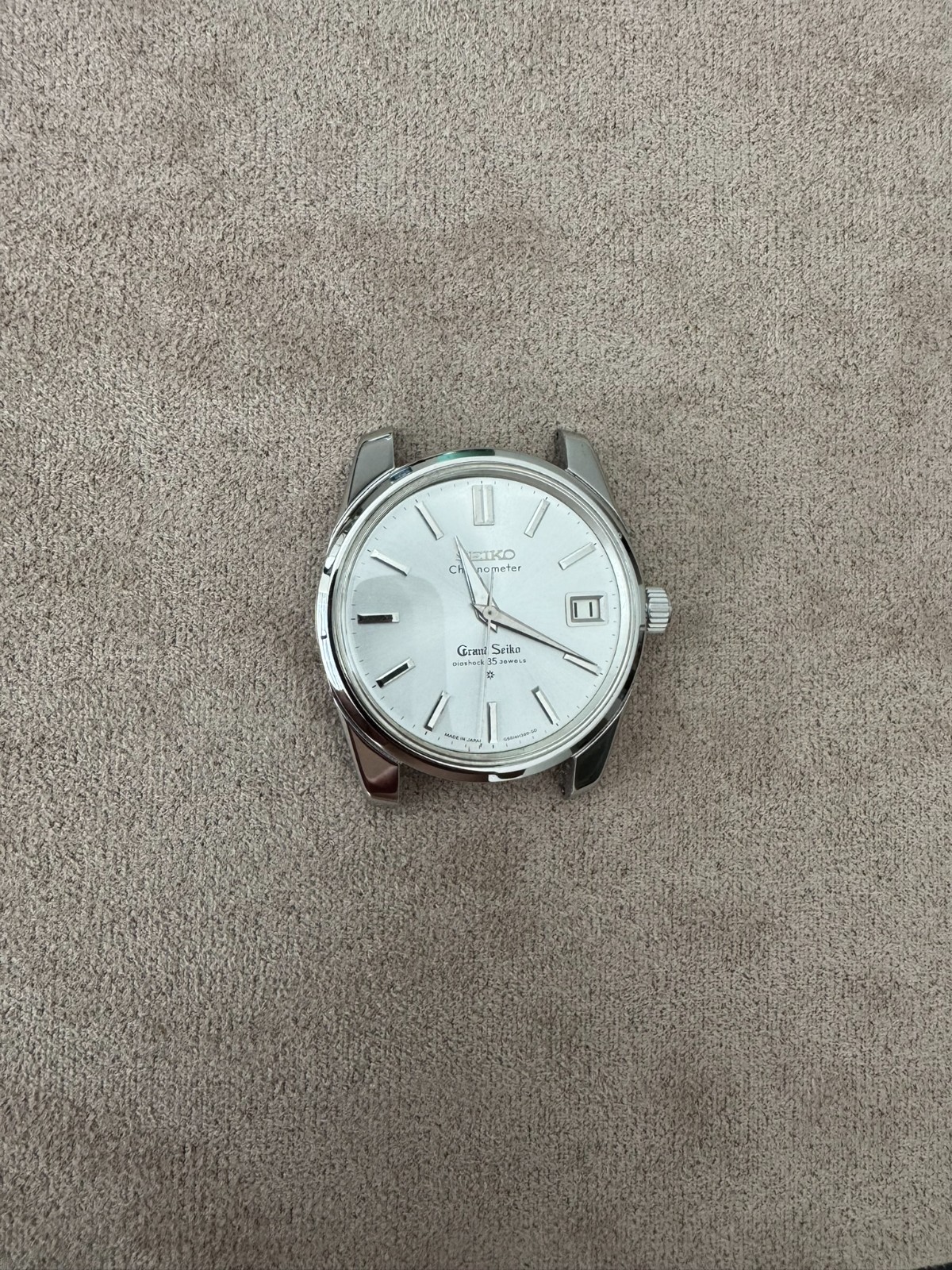 Grand Seiko 43999 Self-Dater SD Dial 1963/1964 Vintage Manual Wind 57GS