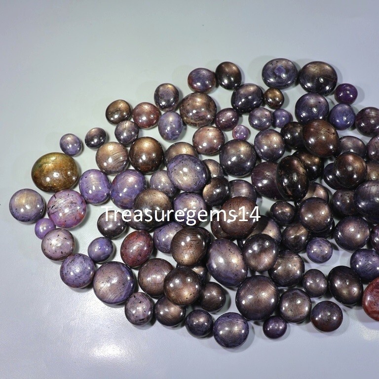 250 Crt WHOLESALE LOT RUBY STAR SAPPHIRE CABOCHON GEMSTONE AAAA